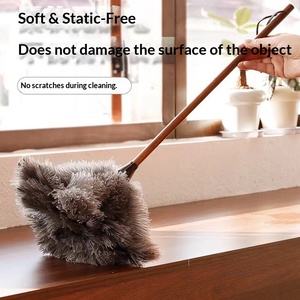 <span class=keywords><strong>Plumeau</strong></span> à plumes d'autruche doux, sans peluches, anti-<span class=keywords><strong>poussière</strong></span>, anti-statique, style zen, pour la maison et la voiture - Product Image 2