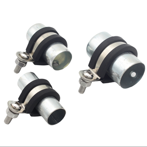 สายรัดรูปตัว<span class=keywords><strong>ยู</strong></span>ขนาดเส้นผ่าศูนย์กลาง27มม. พร้อมแถบยางตัวยึดท่อเหล็กสำหรับขี่ม้าที่หนีบสายล็อค - Product Image 5