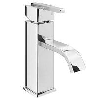 Robinetterie de salle de bain en laiton chromé, mitigeur monocommande pour lavabo, robinet chromé, ensemble de robinets standard britanniques