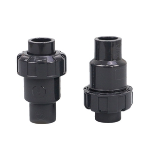 <span class=keywords><strong>Clapet</strong></span> <span class=keywords><strong>anti</strong></span>-<span class=keywords><strong>retour</strong></span> à bille unidirectionnel Upvc industriel standard DIN traitement de l'eau <span class=keywords><strong>clapet</strong></span> <span class=keywords><strong>anti</strong></span>-<span class=keywords><strong>retour</strong></span> en plastique <span class=keywords><strong>Pvc</strong></span> 1 pouce 2 pouces à union unique - Product Image 3