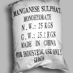 Sulfate de manganèse de qualité industrielle MnSO4.H2O Sel de manganèse pureté 21-31,8% Baofull Rose Utilisé pour les encreurs et les séchoirs à peinture - Product Image 1