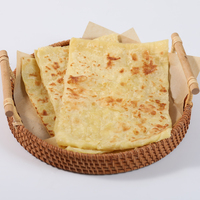 Mélange de crêpes pour petit-déjeuner au goût banane surgelé, pré-cuit, en sachet portable pour enfants