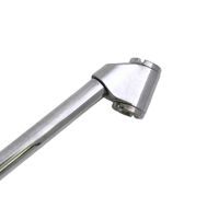 Gonfleur de pneus professionnel à double tête, 1/4\" NPT avec jauge intégrée pour une lecture rapide du PSI/BAR