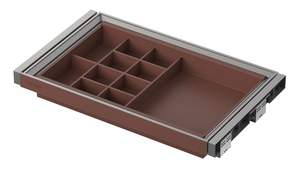 Cestino portaoggetti moderno con chiusura morbida per armadio in pelle e scatola porta vestiti - Product Image 2