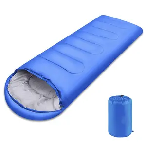 Wholesale 100% Nylon Ripstop Outdoor Light Cotton Down Cheap Waterproof Camping Sleeping Bag