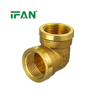 IFAN Vente Chaude Raccord de Plomberie en Laiton Anti-Corrosion Sûr pour l'Eau Potable dans la Construction
