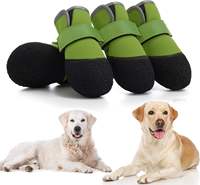 Chaussures pour chiens de petite et moyenne taille, dernier design, multicolores, en tissu de combinaison de plongée, imperméables, chaudes, antidérapantes