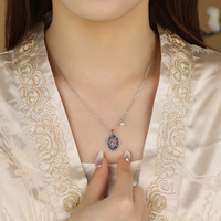 Collier Danila en argent sterling 925 avec perles d'eau douce pour femmes, nouveaux éléments chinois