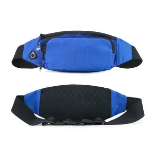 Multifunctional Designed Men's Outdoor USB Charger Sports Arm Bag Crossbody Zipper Unisex Mobile Phone Shoulder Pouch Waist Bag