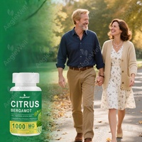 AegleWell Capsules de Citrus Bergamot 1000mg – Complément Naturel de Polyphénols – Capsules Végétaliennes Sans OGM – Favorise la Santé Cardiaque et Artérielle