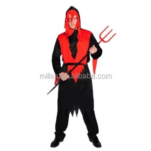Party <strong>Halloween</strong> Adult Men <strong>Red</strong> <strong>Devil</strong> <strong>Costume</strong> MAB-52 - Product Image 3