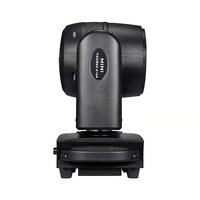QSE Lighting 7x40W RGBW 4-en-1 Wash LED Moving Head Light avec effet zoom, contrôle DMX512/sonore, température de couleur 2800K-8500K