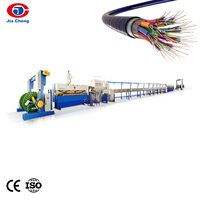 Machine de fabrication de fils électriques JIACHENG pour la production de câbles électriques à fibres optiques, extrudeuse de fils de cuivre