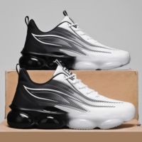 Chaussures de course ultra légères et tendance, chaussures de sport décontractées respirantes et absorbant les chocs