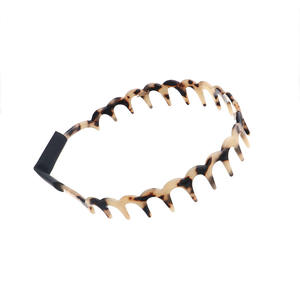 BELLEWORLD Custom Goody Toothed <strong>Alice</strong> Band Acetate <strong>Headband</strong> Tortoise Hair <strong>Headband</strong> for Women - Product Image 3
