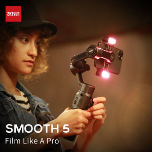 Zhiyun suave 5 3-eje Smartphone de cardán estabilizador para iPhone 13 <span class=keywords><strong>Pro</strong></span> Max <span class=keywords><strong>12</strong></span> <span class=keywords><strong>11</strong></span> XS Samsung S20 Huawei OPPO del liso 4 - Product Image 5