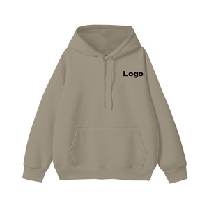 Customized Heavyweight Unisex Print on Demand <b>Men's</b> Oversized <b>Hoodies</b> 100% Cotton Fleece Winter Waterproof Eco-Friendly - Product Image 4