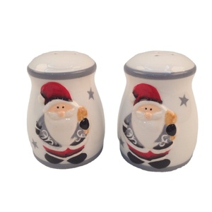 Minihierbas de cerámica, especias, sal, pimienta, agitador, tamañ<span class=keywords><strong>o</strong></span> y forma, se puede personalizar, <span class=keywords><strong>serie</strong></span> navideña - Product Image 1