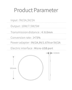 <span class=keywords><strong>Cargador</strong></span> Inalámbrico Portátil K8 de <span class=keywords><strong>15</strong></span> Vatios con Carga Rápida para iPhone y <span class=keywords><strong>Samsung</strong></span> - Product Image 3