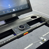 Tapis roulant d'intérieur Coolbuild CBD-MX haut de gamme, pliable, écran tactile intelligent, absorption des chocs, moteur 3HP, pour la course à pied et l'entraînement cardio à domicile