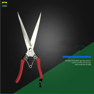 Manual Wool <b>Shears</b> Stainless Steel Red Soft Grip Industrial Grade For <b>Sheep</b> Goat Rabbit Dog Hair Cutting Multi Purpose - Product Image 4