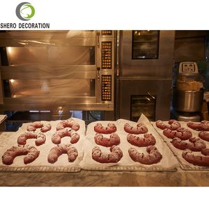 Contadores únicos de heladería Mostrador de exhibición de panadería Diseño de mostradores de cafetería hecho a medida - Product Image 3