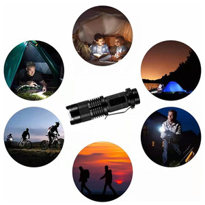 Đèn <span class=keywords><strong>Led</strong></span> <span class=keywords><strong>Mini</strong></span> Bỏ Túi Hợp Kim Nhôm Giá Rẻ Đèn Pin Sạc Pin 14500 / AA Mới Lạ - Product Image 6