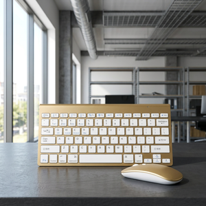 Portable 75% <b>Wireless</b> Keyboard Mouse Set 78 Keys Dual Mode 2.4G Mini Keyboard Combo <b>for</b> Professional Office Laptop <b>PC</b> - Product Image 1