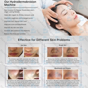 NewFace 2025 nouveau Hydra beauté oxygénothérapie dispositif de rajeunissement du visage peau serrer l'hydratation chambre hyperbare Hydro Machine - Product Image 4