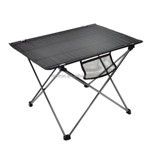 <span class=keywords><strong>Table</strong></span> <span class=keywords><strong>de</strong></span> pique-nique <span class=keywords><strong>pliante</strong></span> moderne ultralégère pour l'extérieur avec cadre en alliage d'aluminium et tissu Oxford pour la cour, le parc, le <span class=keywords><strong>camping</strong></span> - Product Image 2