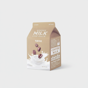 A'pieu Coffee Milk One-Pack Masque facial Soins de la peau coréens de bonne qualité - Product Image 2