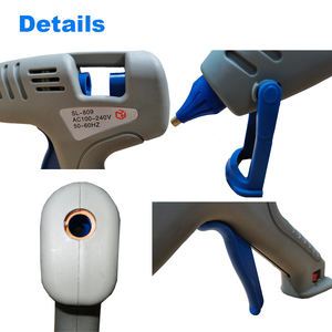 Nouveau design, <span class=keywords><strong>pistolet</strong></span> à <span class=keywords><strong>colle</strong></span> thermofusible professionnel industriel de grande taille, préchauffage rapide, robuste, 300W 400W avec bâtonnets de <span class=keywords><strong>colle</strong></span> - Product Image 5