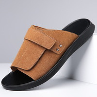 Sandales de sport polyvalentes pour hommes, nouvelle collection été, légères, à brides croisées, bout ouvert, taille 48 - Idéales pour la conduite