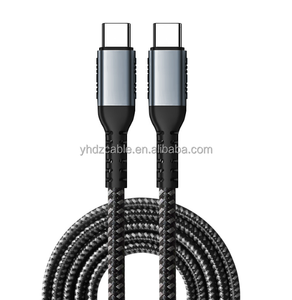 100wpd Nhanh Chóng Sạc 5A Cáp Kép C Để C <span class=keywords><strong>Flash</strong></span> Sạc Cho IOS Cho Huawei Máy Tính Xách Tay Dây Điện Điện Thoại Di Động Máy Quét Ngân Hàng Điện - Product Image 1