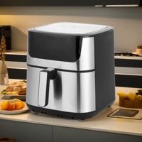 Friteuse numérique multifonctionnelle Smart 8.5L Fabrication d'appareils ménagers intelligents de haute qualité Friteuse à air visible