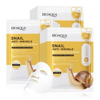 Masque Tissu Régénérant Naturel à l'Acide Hyaluronique Anti-Âge Miel Éclaircissant Perle Activatrice Rose Nourrissante Escargot
