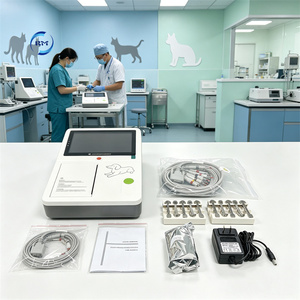 Électrocardiographe vétérinaire 3 canaux avec écran tactile couleur 7 pouces pour animaux - Product Image 1