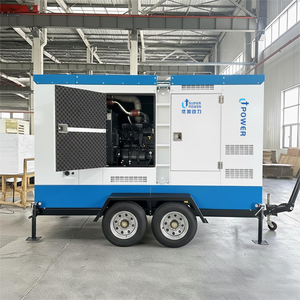 Generador Diésel Silencioso de Arranque Eléctrico CE/ISO 100KVA, Trifásico 220V/380V/480V 50/60Hz, Arranque Automático/Remoto, ATS, Remolque - Product Image 4