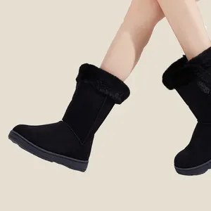 High Quality Breathable Sheepskin Soft Snow Boots Outdoor Short Boots Snow Boots