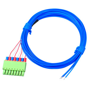 Cable termopar para registrador de temperatura, cable de medición de temperatura tipo K con revestimiento de teflón, instrumento de inspección Agilent Amber Kinco - Product Image 1