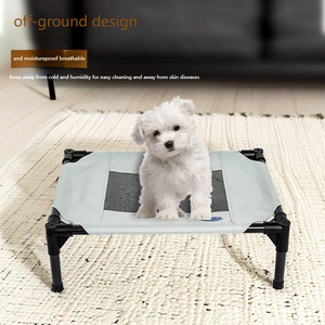 Factory Wholesale Washable Solid Rectangle Pet <strong>Beds</strong> <strong>Dog</strong> <strong>Beds</strong> Mesh <strong>Metal</strong> Frame All Seasons Portable Comfortable Moisture-proof - Product Image 3