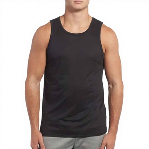 Chaleco Deportivo de Verano para Hombre, 100% Algodón, Tejido Transpirable Icesilk, Personalizable con Logotipo, Sin Mangas, Venta al Por Mayor de Fábrica - Product Image 3