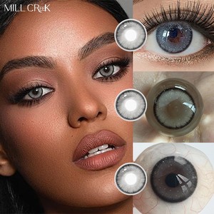 Haipurecon 14,5mm Material HEMA suave Tres tonos 40% Contenido de agua 0,08mm Grueso 8,6mm Base Curva Lentes de contacto cosméticas Dos - Product Image 4