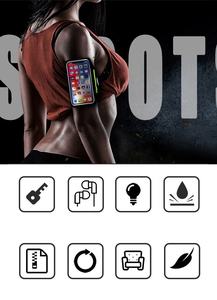 Bracelet de sport léger pour téléphone portable, bracelet de course pour téléphone portable, bracelet de sport avec support pour Air Pod - Product Image 3