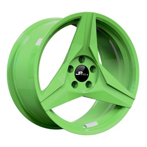 Rines de Aleación Forjada de 3 Radios para Automóvil, 18 Pulgadas, 5x114.3, Color Verde Manzana, para Civic 2017 # JM7223 - Product Image 1