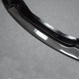 Aileron avant en fibre de carbone style 3D, spoiler de pare-chocs pour BMW F16 X6 M Tech M Sport - Product Image 5