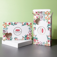Scatola di Carta Personalizzata per Cioccolatini con Finestra, per Caramelle e Caffè