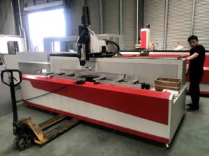 Fresatrice CNC per trapano a taglio profilo macchina in alluminio - Product Image 4