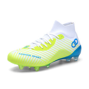 Chaussures à crampons de Football d'intérieur professionnel <span class=keywords><strong>Messi</strong></span> Neymar enfants Original populaire Sport gazon anti-dérapant doux Freak PU classique goutte - Product Image 4