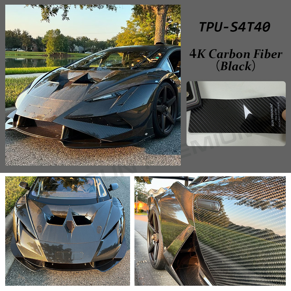 4K Carbon Fiber(Black)